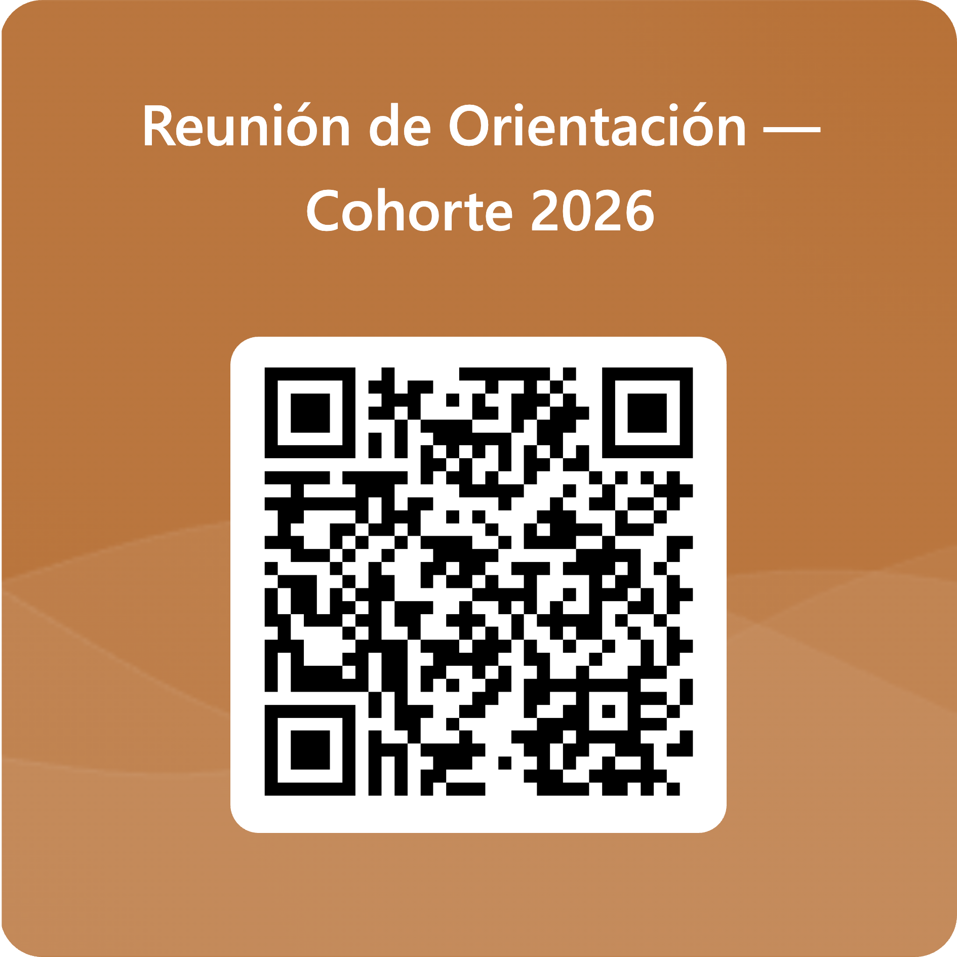QR Orientación